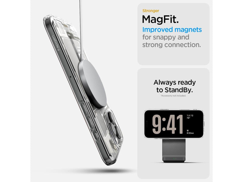 Spigen Ultra Hybrid MagSafe - Zero One Titanium - iPhone 16 Pro Max