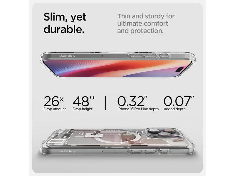 Spigen Ultra Hybrid MagSafe - Zero One Titanium - iPhone 16 Pro Max