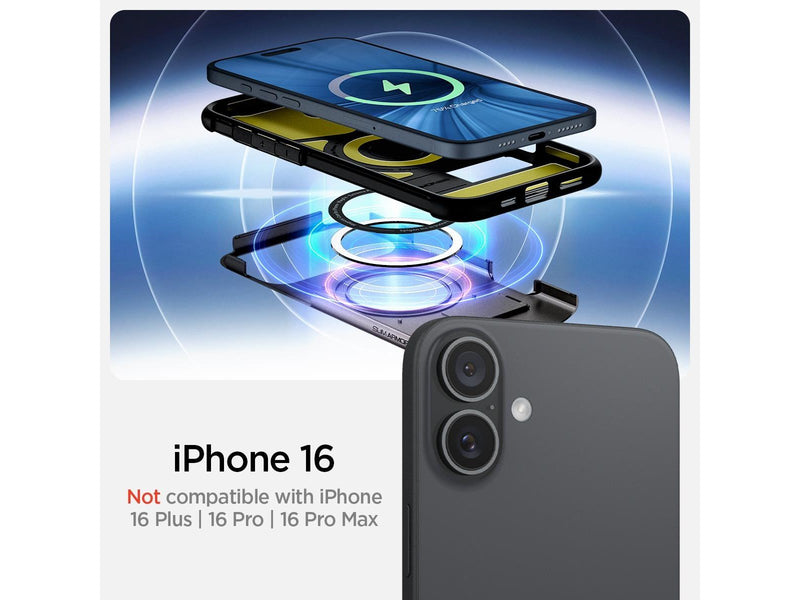 Spigen Slim Armor MagSafe - Gunmetal - iPhone 16