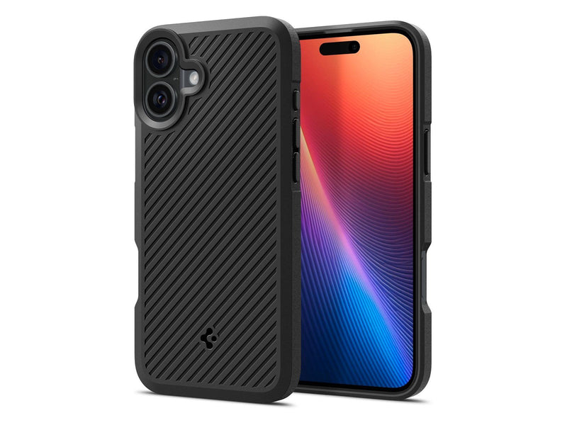 Spigen Core Armor - Matte Black - iPhone 16