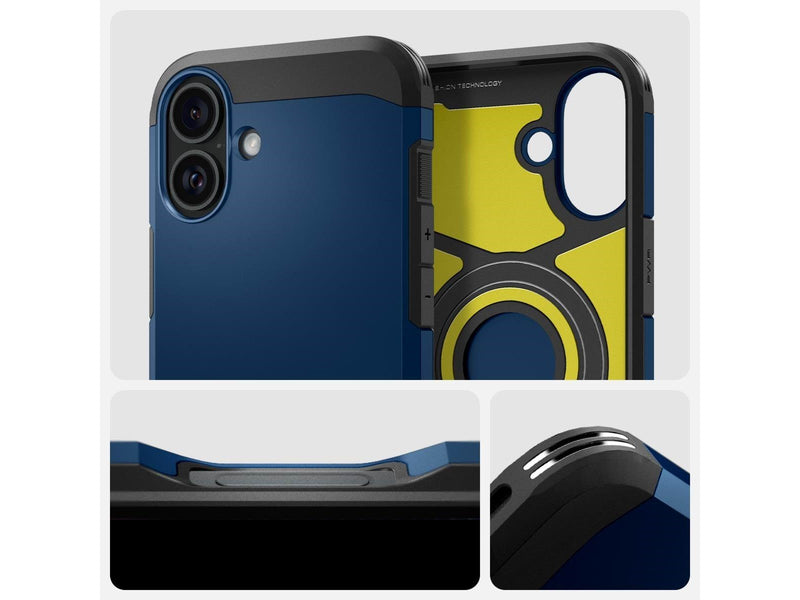 Spigen Tough Armor MagSafe - Navy Blue - iPhone 16