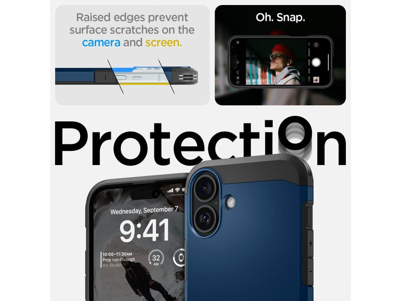 Spigen Tough Armor MagSafe - Navy Blue - iPhone 16