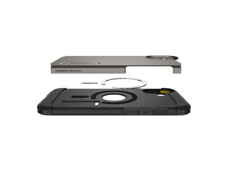 Spigen Tough Armor MagSafe - Gunmetal - iPhone 16