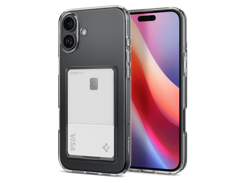 Spigen Crystal Slot - Crystal Clear - iPhone 16