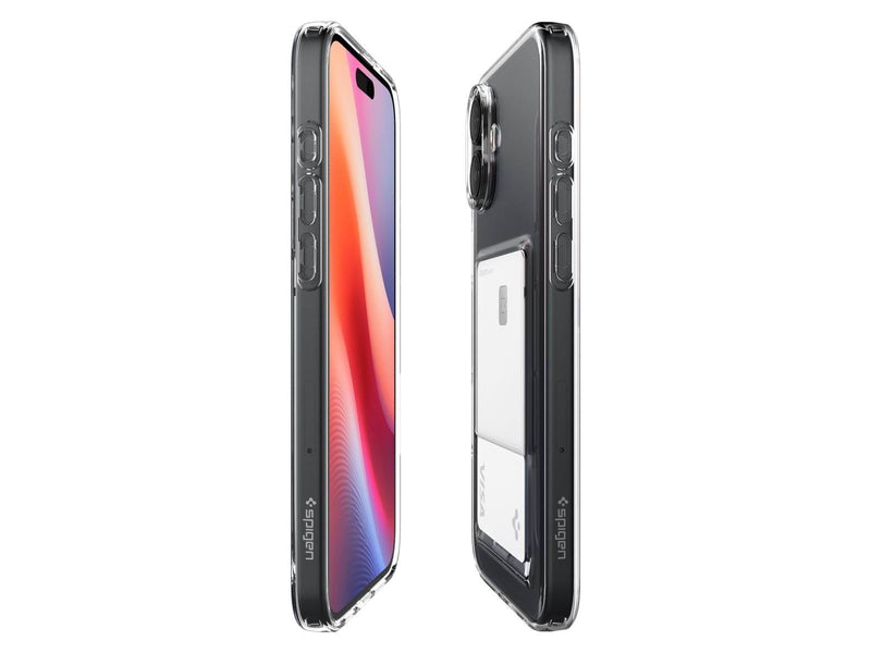 Spigen Crystal Slot - Crystal Clear - iPhone 16