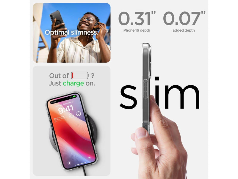 Spigen Ultra Hybrid MagSafe - Black - iPhone 16