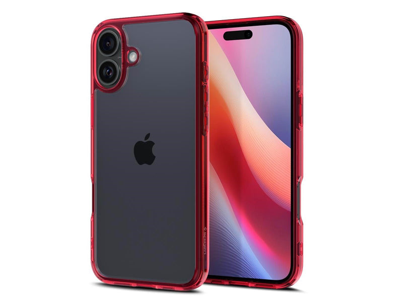Spigen Ultra Hybrid - Red Crystal - iPhone 16