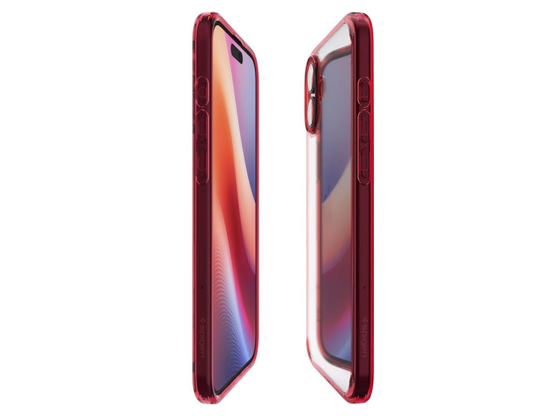 Spigen Ultra Hybrid - Red Crystal - iPhone 16