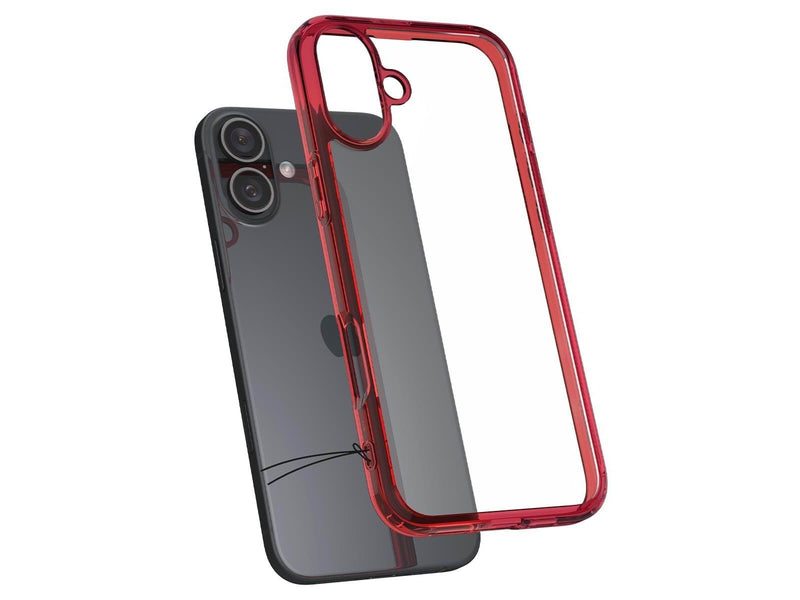 Spigen Ultra Hybrid - Red Crystal - iPhone 16