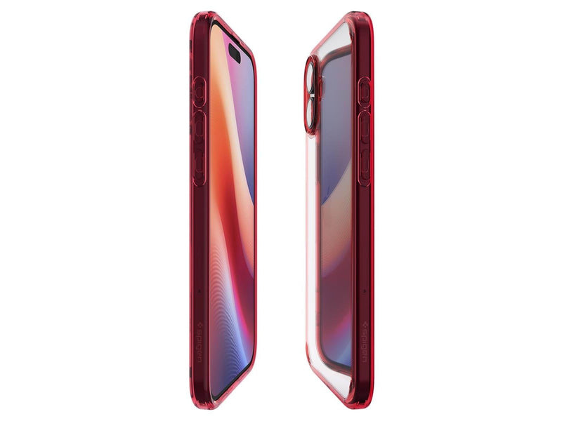 Spigen Ultra Hybrid - Red Crystal - iPhone 16