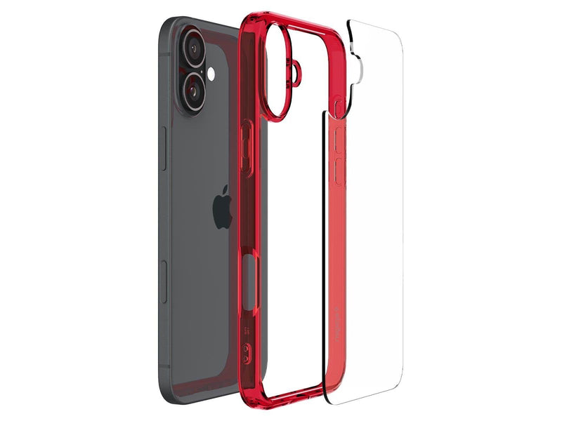 Spigen Ultra Hybrid - Red Crystal - iPhone 16