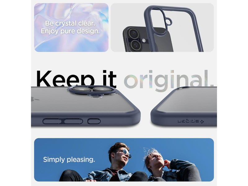 Spigen Ultra Hybrid - Navy Blue - iPhone 16