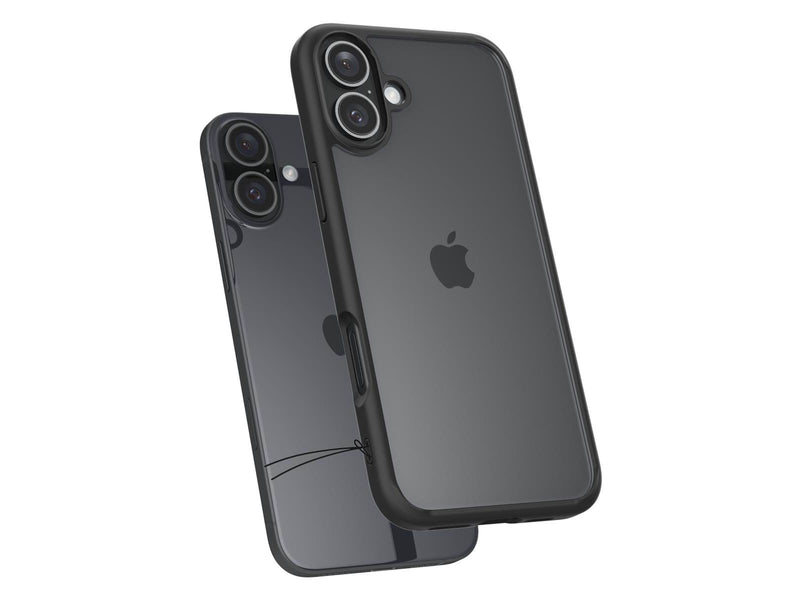 Spigen Ultra Hybrid - Matte Black - iPhone 16