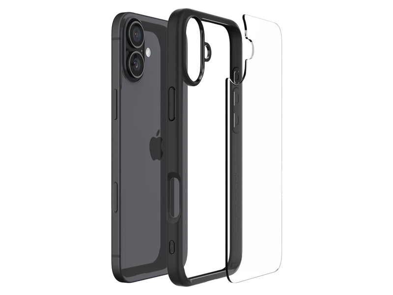 Spigen Ultra Hybrid - Matte Black - iPhone 16