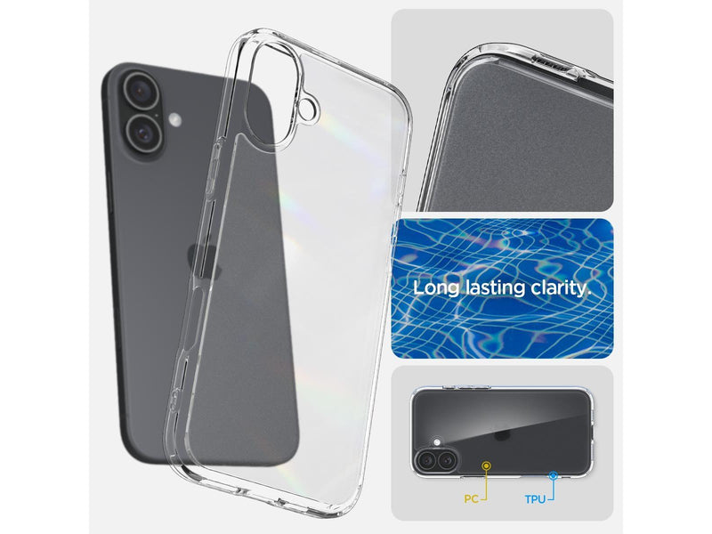 Spigen Ultra Hybrid - Frost Clear - iPhone 16