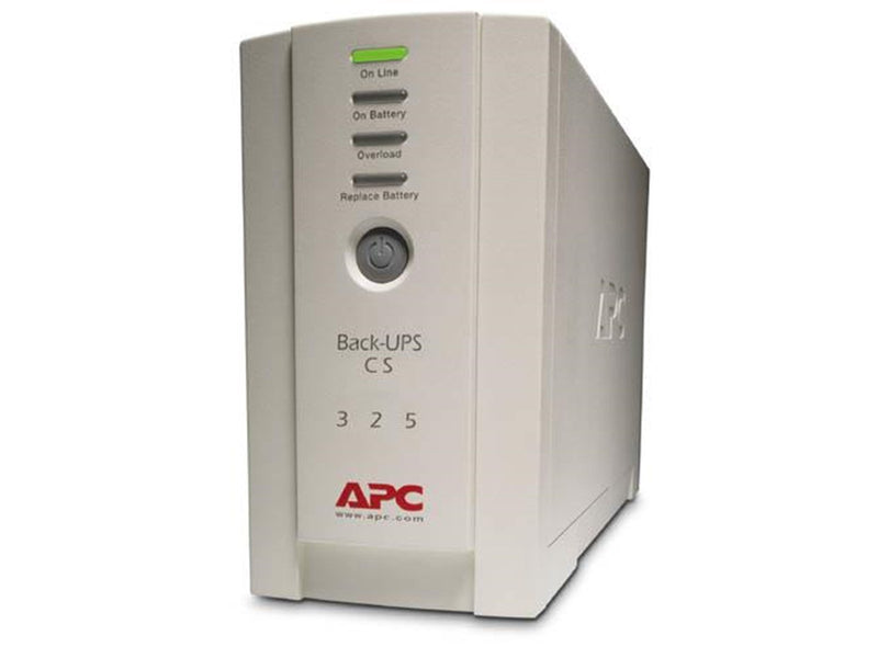 APC BK325I - Back-UPS CS - 325VA/195W - Standby UPS