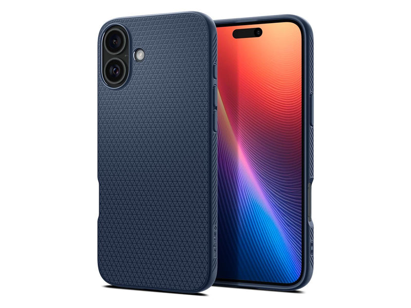 Spigen Liquid Air - Navy Blue - iPhone 16