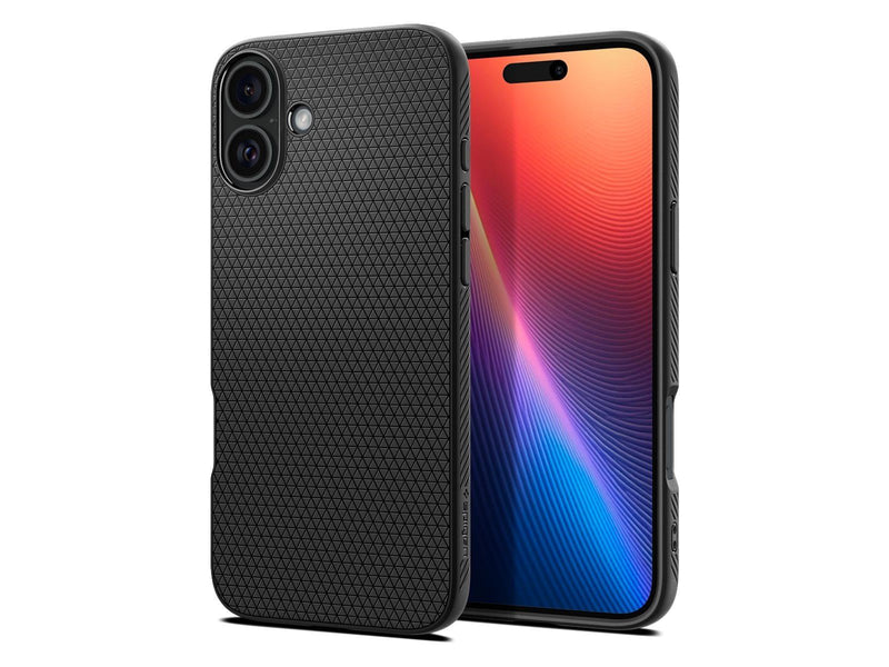 Spigen Liquid Air - Matte Black - iPhone 16