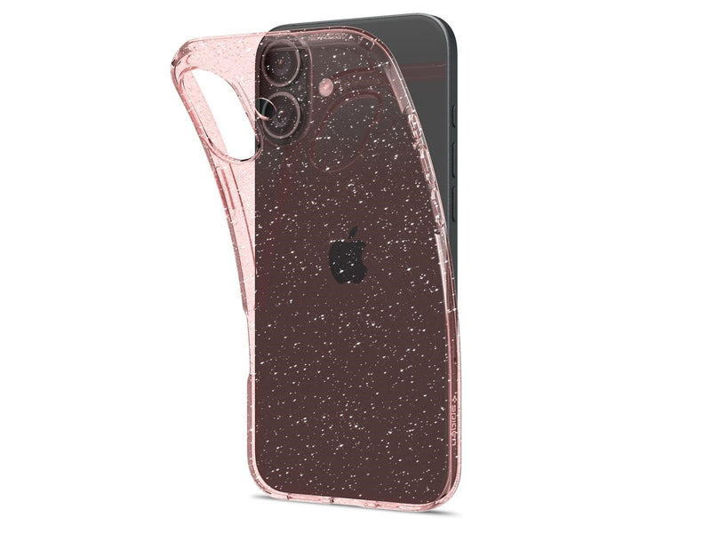 Spigen Liquid Crystal Glitter - Rose Quartz - iPhone 16