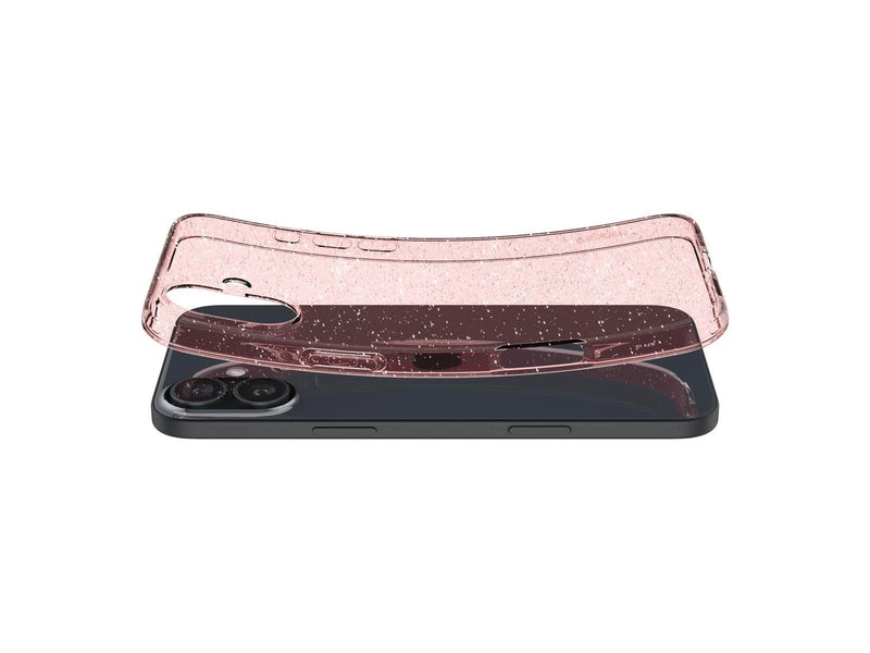 Spigen Liquid Crystal Glitter - Rose Quartz - iPhone 16