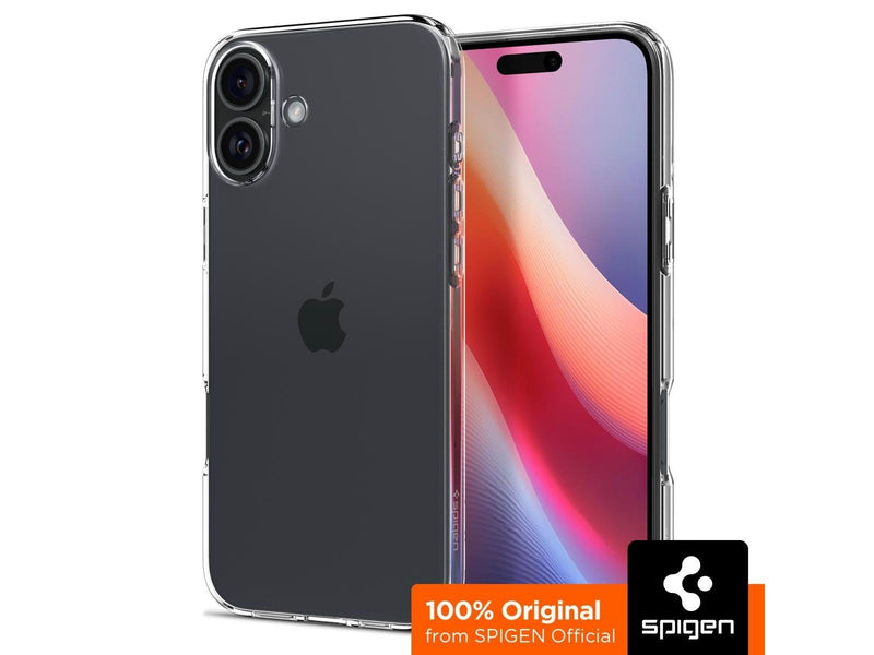 Spigen Liquid Crystal - Crystal Clear - iPhone 16