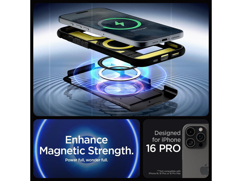 Spigen Slim Armor MagSafe - Black - iPhone 16 Pro