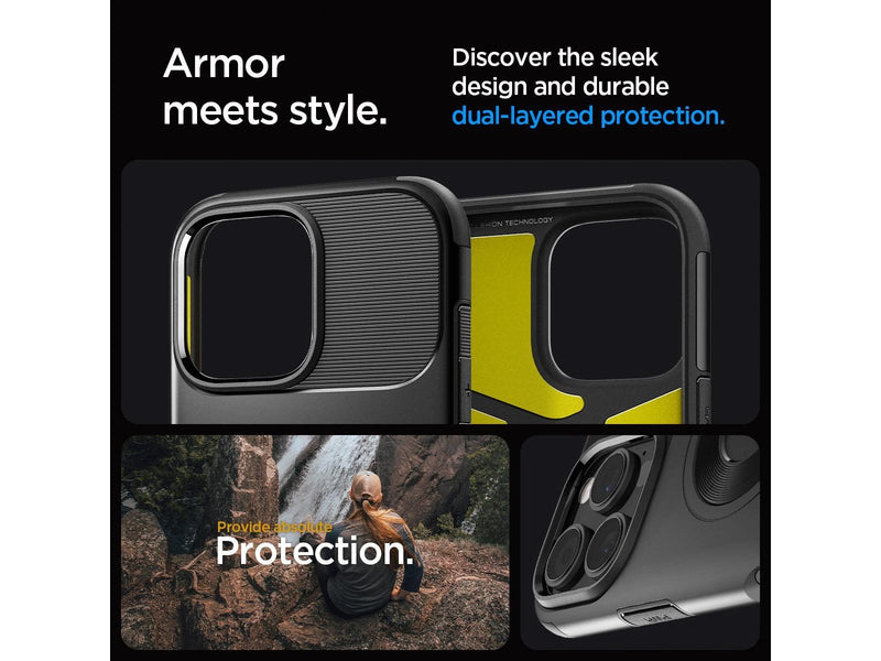 Spigen Slim Armor MagSafe - Black - iPhone 16 Pro