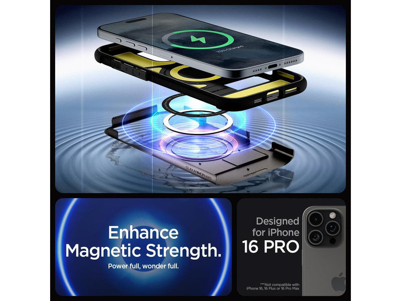 Spigen Slim Armor MagSafe - Gunmetal - iPhone 16 Pro