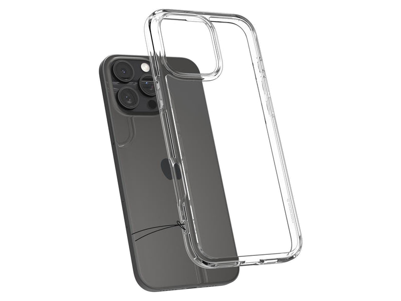 Spigen Crystal Hybrid - Crystal Clear - iPhone 16 Pro