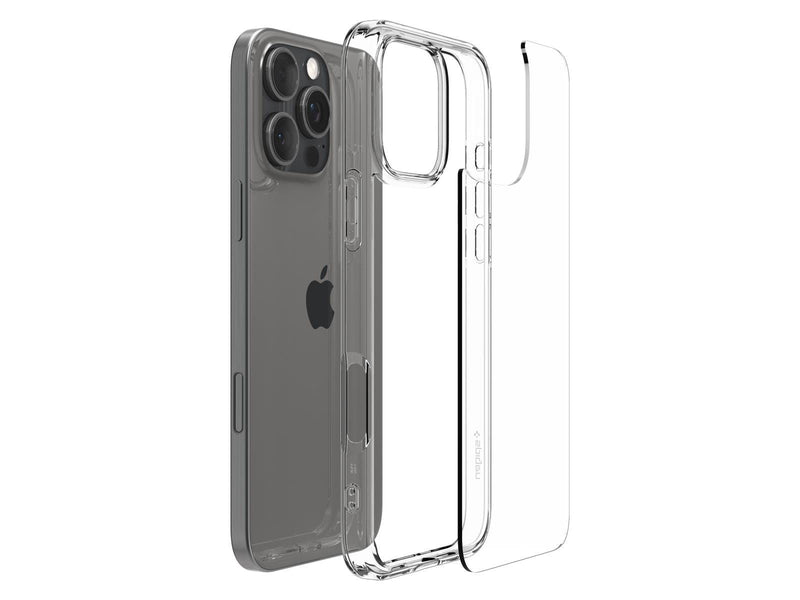 Spigen Crystal Hybrid - Crystal Clear - iPhone 16 Pro