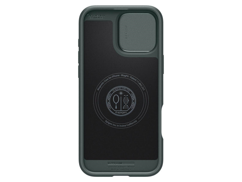 Spigen Optik Armor MagSafe - Abyss Green - iPhone 16 Pro