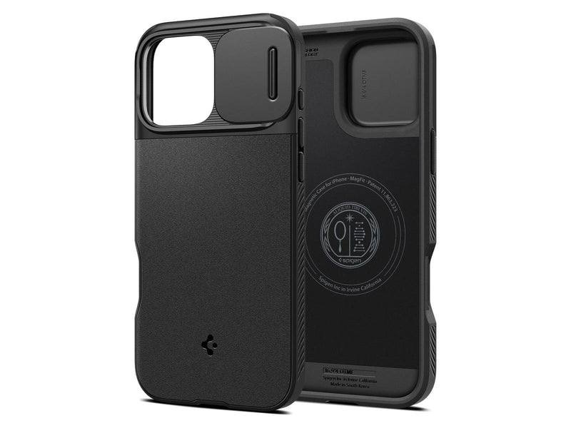Spigen Optik Armor MagSafe - Black - iPhone 16 Pro