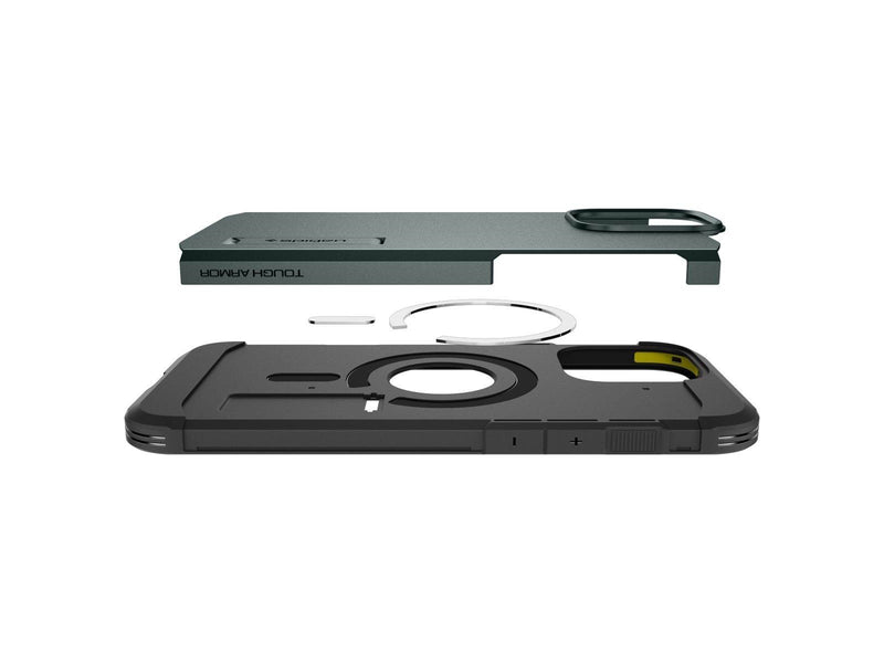 Spigen Tough Armor MagSafe - Abyss Green - iPhone 16 Pro