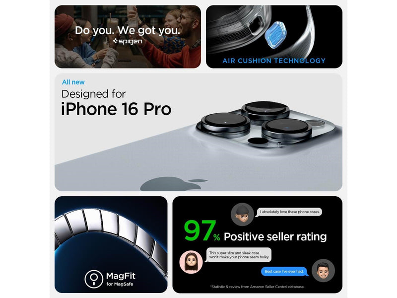 Spigen Tough Armor MagSafe - Abyss Green - iPhone 16 Pro