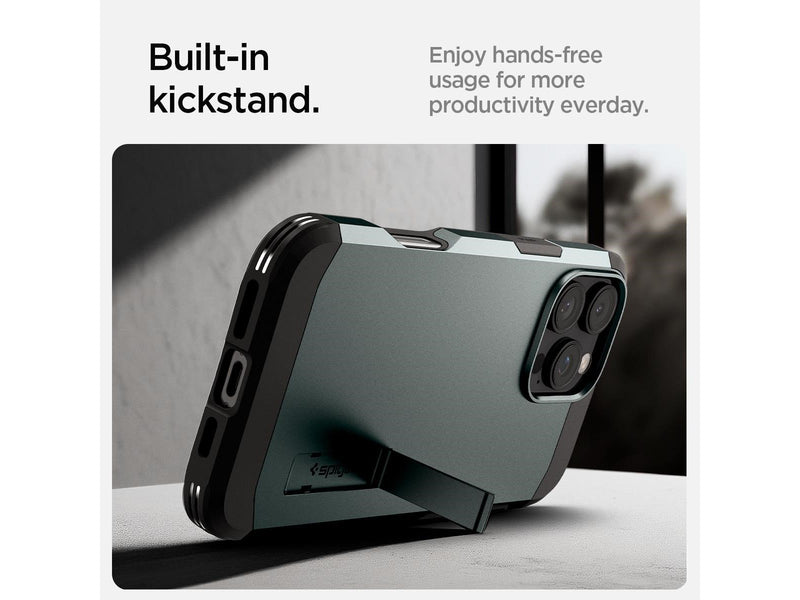 Spigen Tough Armor MagSafe - Abyss Green - iPhone 16 Pro