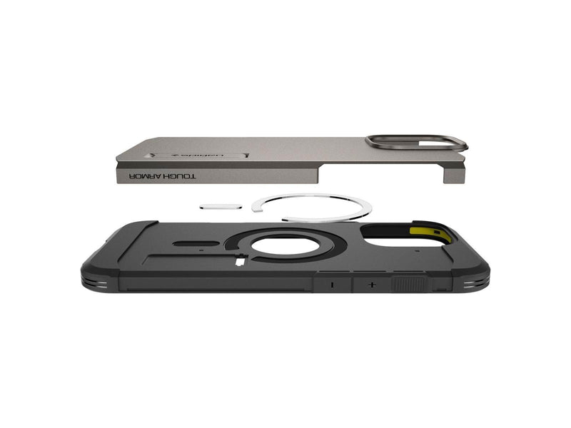 Spigen Tough Armor MagSafe - Gunmetal - iPhone 16 Pro