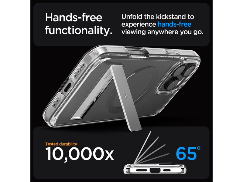 Spigen Ultra Hybrid S MagSafe - Graphite - iPhone 16 Pro