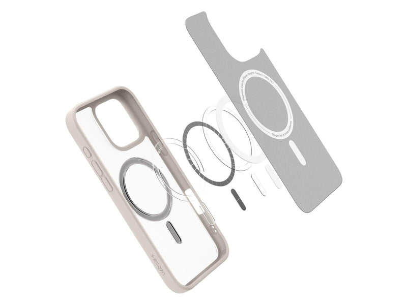 Spigen Ultra Hybrid MagSafe - Frost Titanium - iPhone 16 Pro