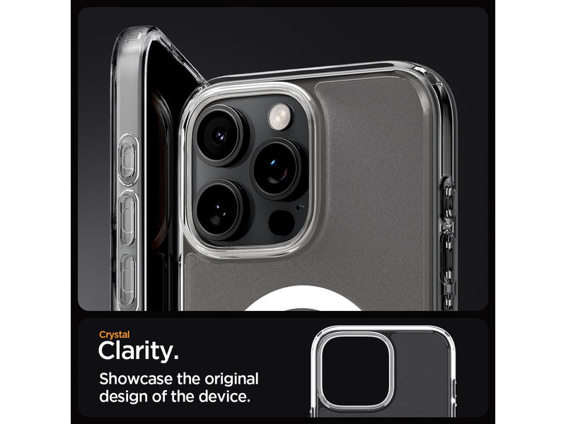 Spigen Ultra Hybrid MagSafe - Frost Clear - iPhone 16 Pro