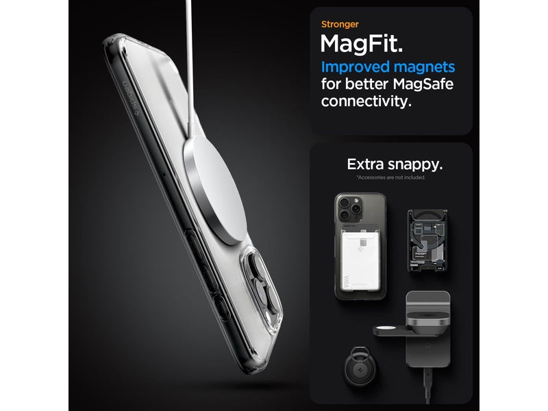 Spigen Ultra Hybrid MagSafe - Frost Clear - iPhone 16 Pro