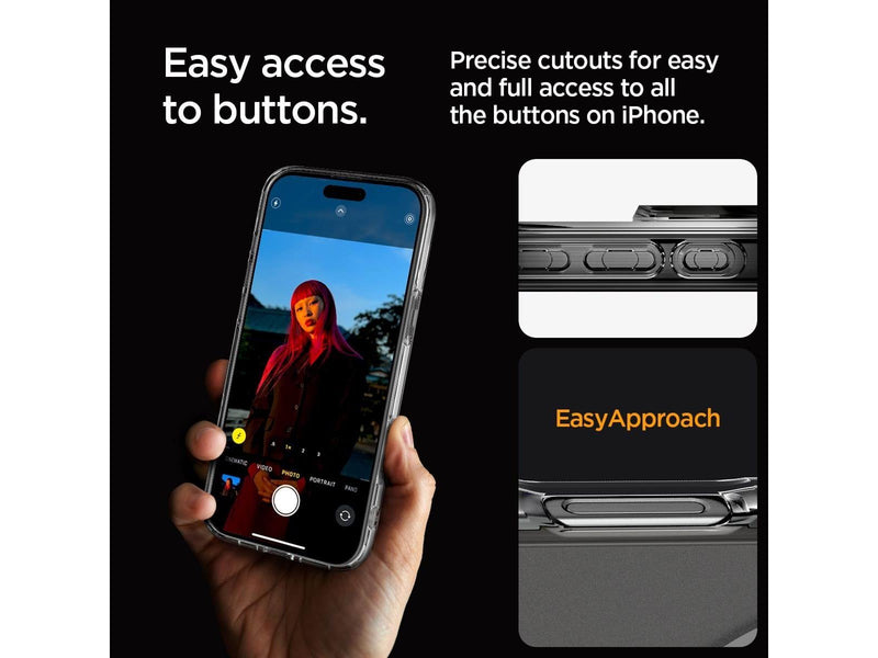 Spigen Ultra Hybrid MagSafe - Frost Clear - iPhone 16 Pro