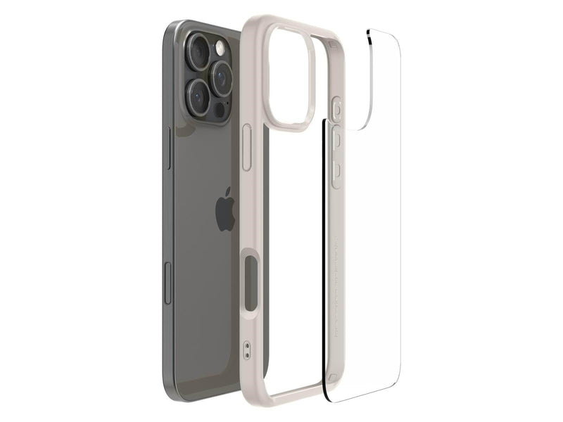 Spigen Ultra Hybrid - Titanium - iPhone 16 Pro