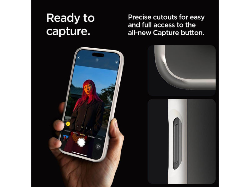 Spigen Ultra Hybrid - Titanium - iPhone 16 Pro
