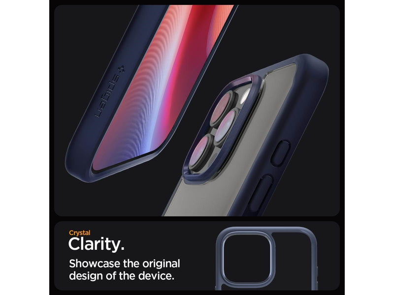 Spigen Ultra Hybrid - Navy Blue - iPhone 16 Pro