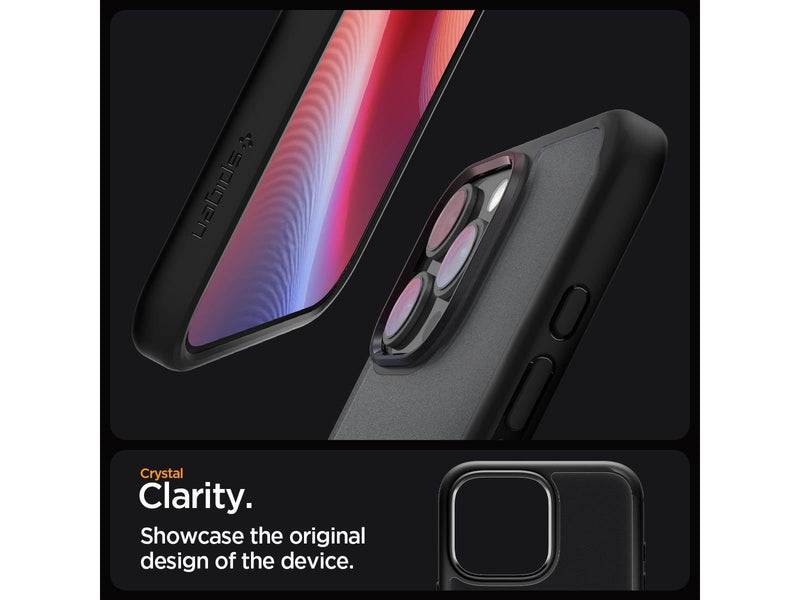 Spigen Ultra Hybrid - Frost Black - iPhone 16 Pro