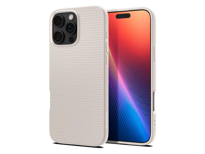 Spigen Liquid Air - Titanium - iPhone 16 Pro