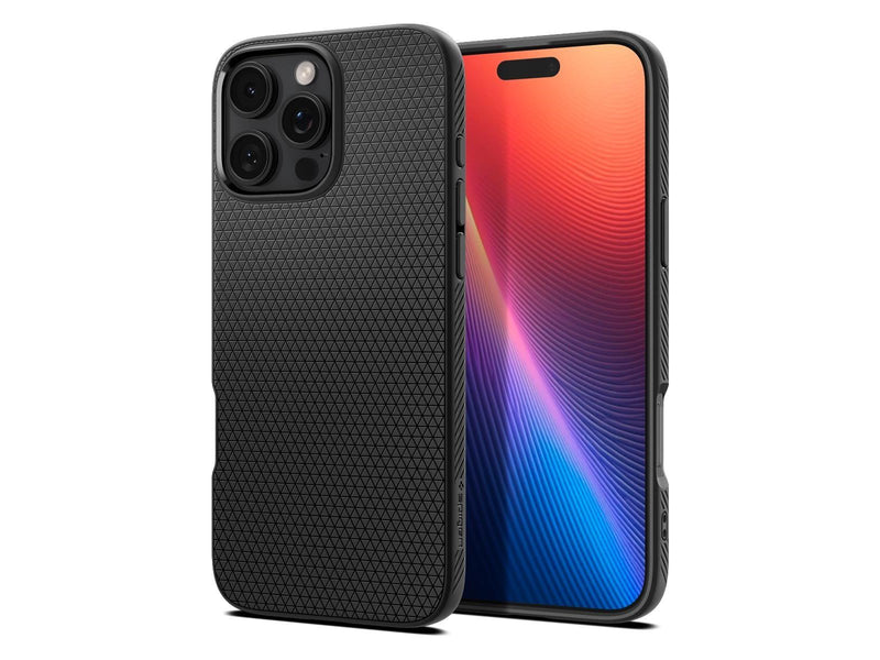 Spigen Liquid Air - Matte Black - iPhone 16 Pro
