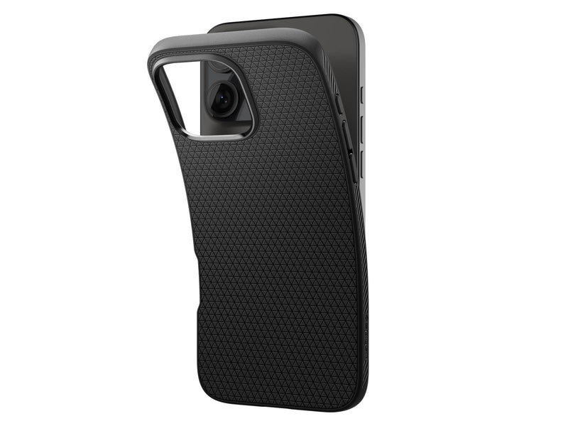 Spigen Liquid Air - Matte Black - iPhone 16 Pro