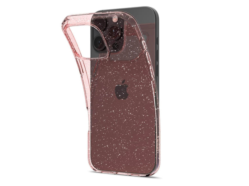 Spigen Liquid Crystal Glitter - Rose Quartz - iPhone 16 Pro