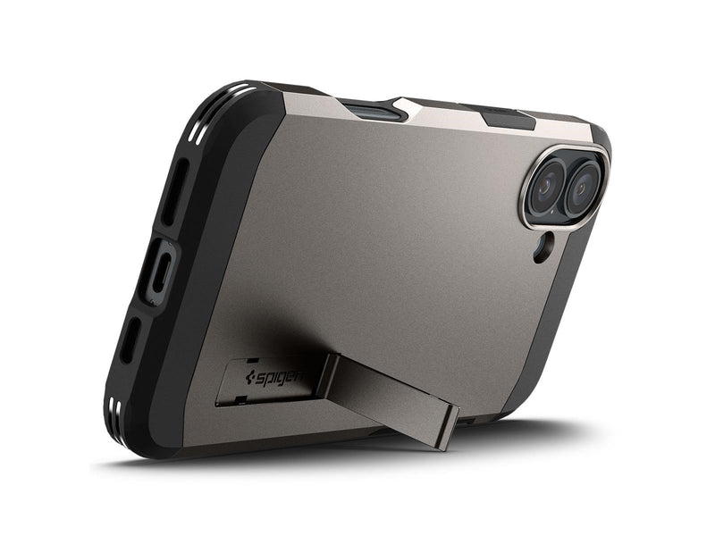 Spigen Tough Armor MagSafe - Gunmetal - iPhone 16 Plus